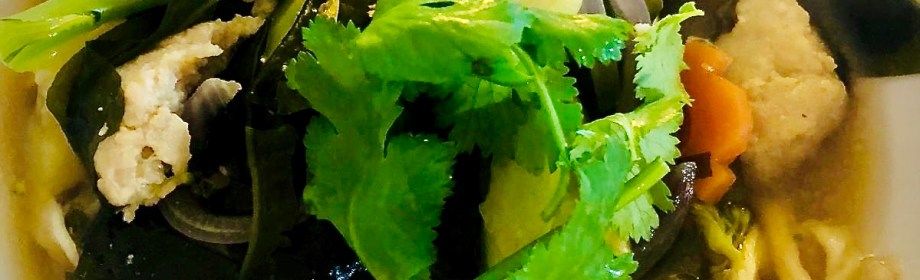 Asian Fish Ball Soup with Hand Made&nbsp;Noodles